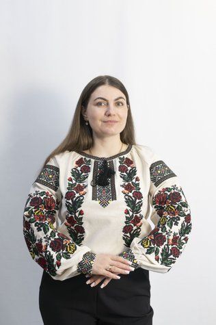 Квітана бежева лляна- жіноча вишиванка тн59-42 фото
