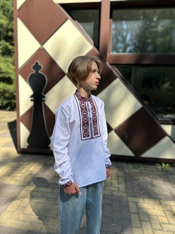 Гетьман - підліткова сорочка для хлопчика